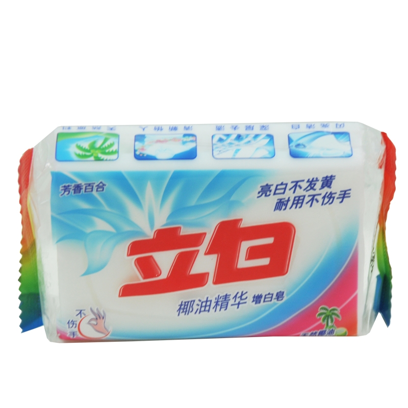【立白】椰油精华增白皂 232克 立白洗衣 白皂