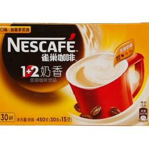雀巢咖啡1+2奶香(30*15g)