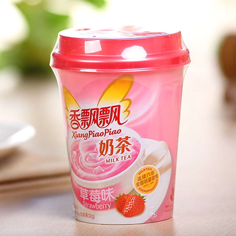 香飘飘新草莓奶茶80g（统）