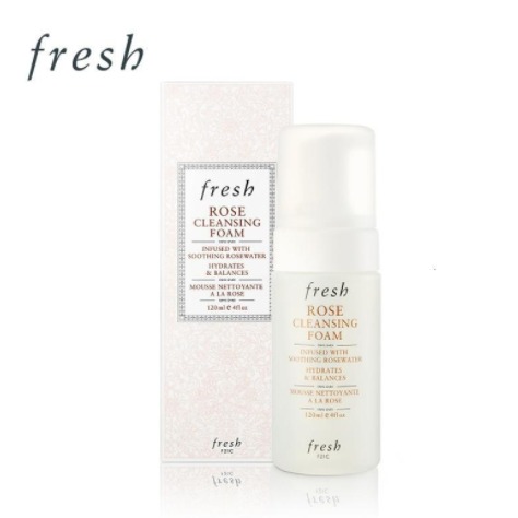 全球购 · 香港直邮【馥蕾诗】法国fresh 玫瑰润泽保湿洁面泡沫120ml