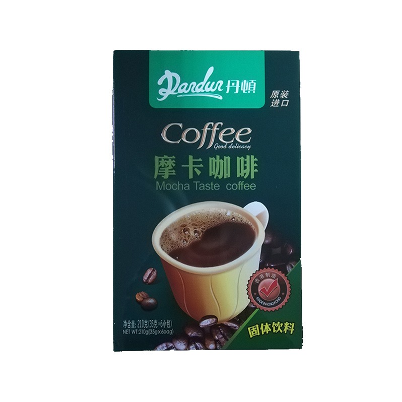 香港丹頓dandun摩卡咖啡35g×6包（3盒裝） （偏遠地區不發貨）