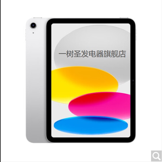 每周秒杀.苹果2022新款 iPad10代  10.9英寸平板 wifi版 64G 银色（单机 无笔无键盘）