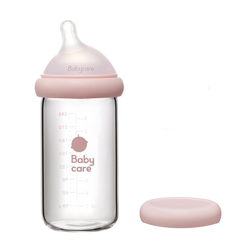 【支持商城券兑换】babycare  诺帕恩3.0 Pro成长型玻璃奶瓶240ml维尔粉