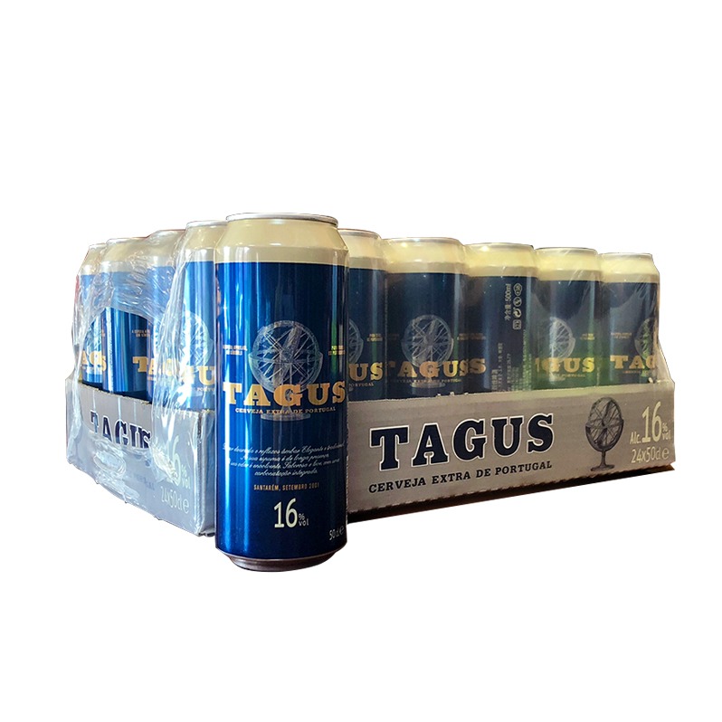 （5月内购）TAGUS/泰谷啤酒500ml*24罐16度整箱