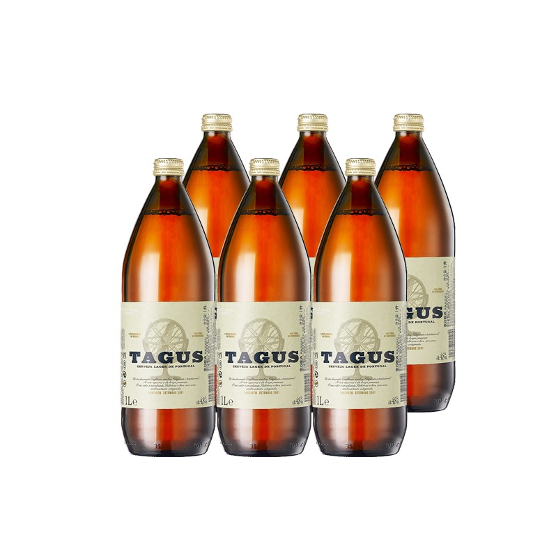 （5月内购）TAGUS/泰谷啤酒1L*6瓶整件