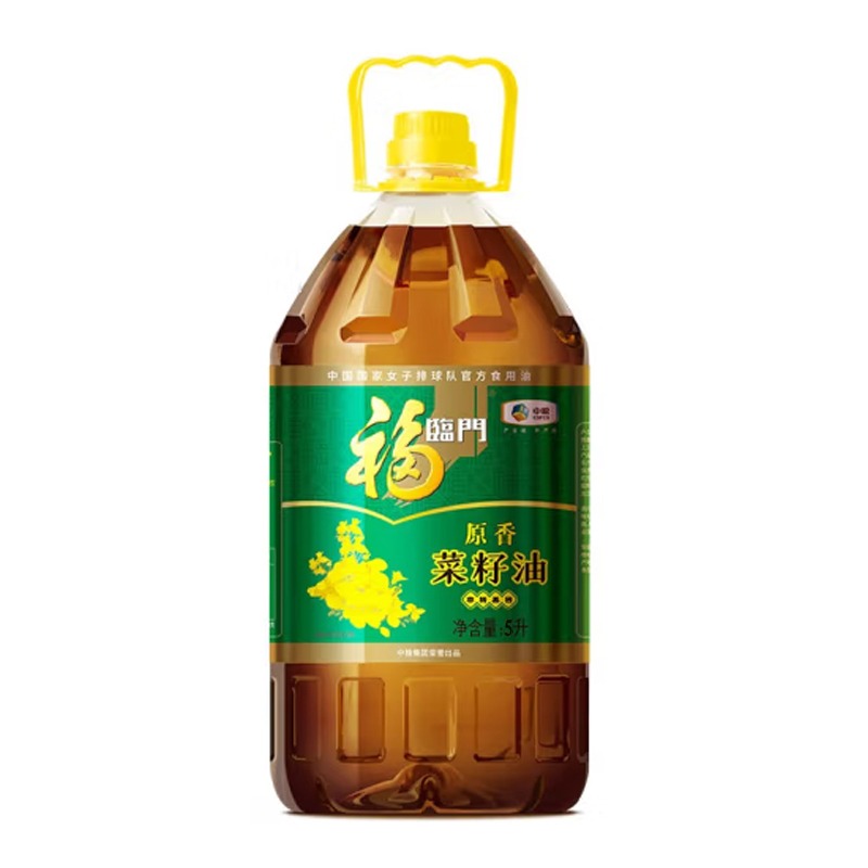福临门非转基因原香菜籽油5L