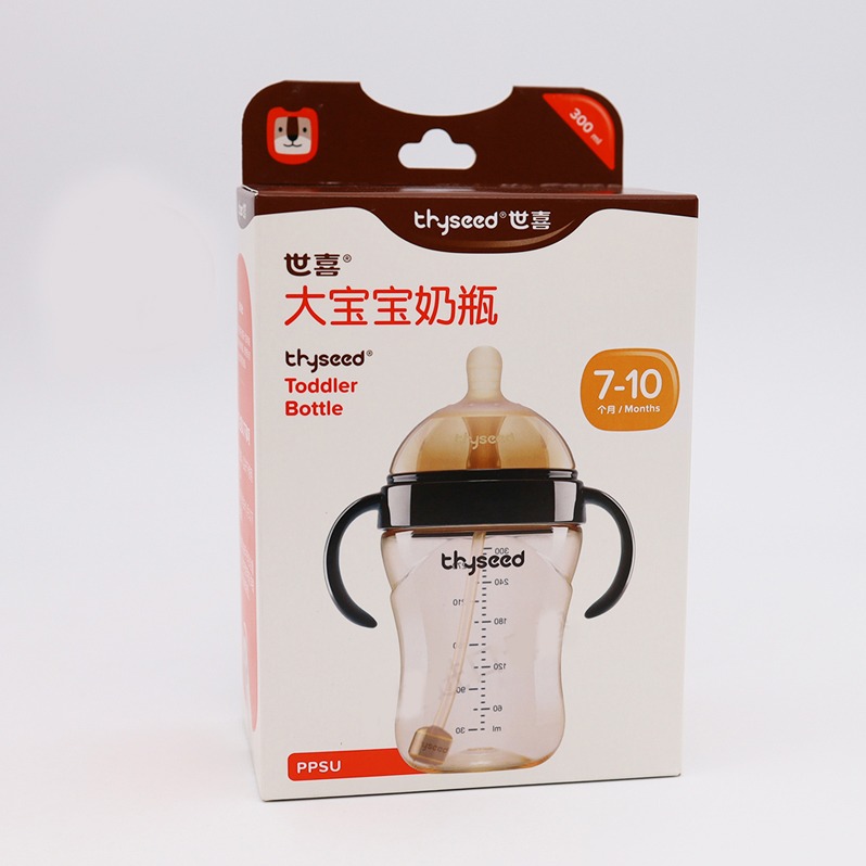 每周秒杀.世喜大宝宝奶瓶（7-10个月）300ml手柄款