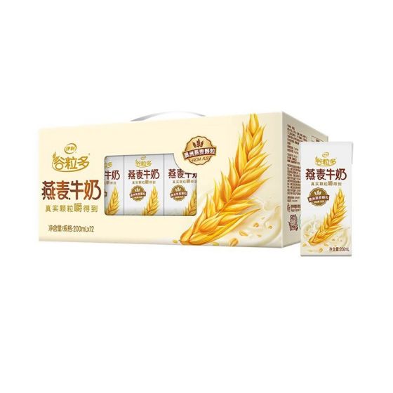 伊利 谷粒多燕麦牛奶200ml*12盒说明书,伊利 谷粒多燕麦牛奶200ml*12