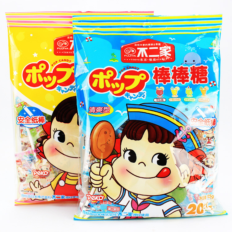 【不二家】棒棒糖125g/20支