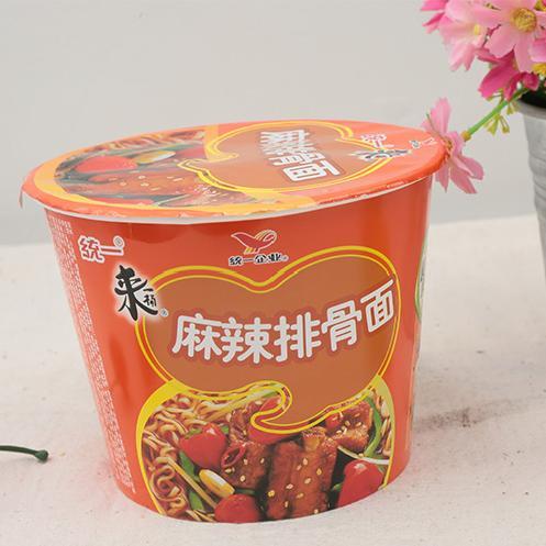 统一来一桶麻辣排骨面105g(统)