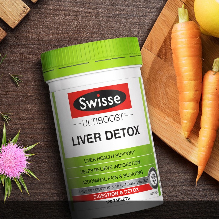 swisse奶蓟草肝脏排毒片120片