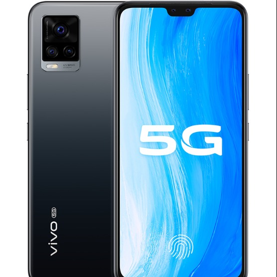 【新品发售】vivo s7 5g新品手机 8gb 128gb 爵士黑 轻薄自拍旗舰