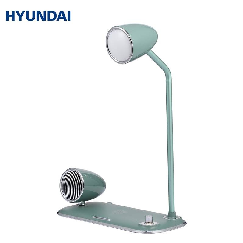 数码专区.HYUNDAI-多功能复古台灯音箱 YH-F168孔雀绿/玛瑙灰（下单前请咨询客服区域库存和颜色）