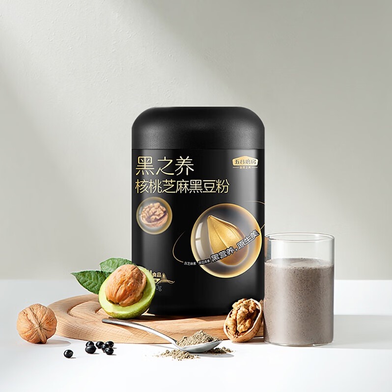 五谷磨房 核桃芝麻黑豆粉600g