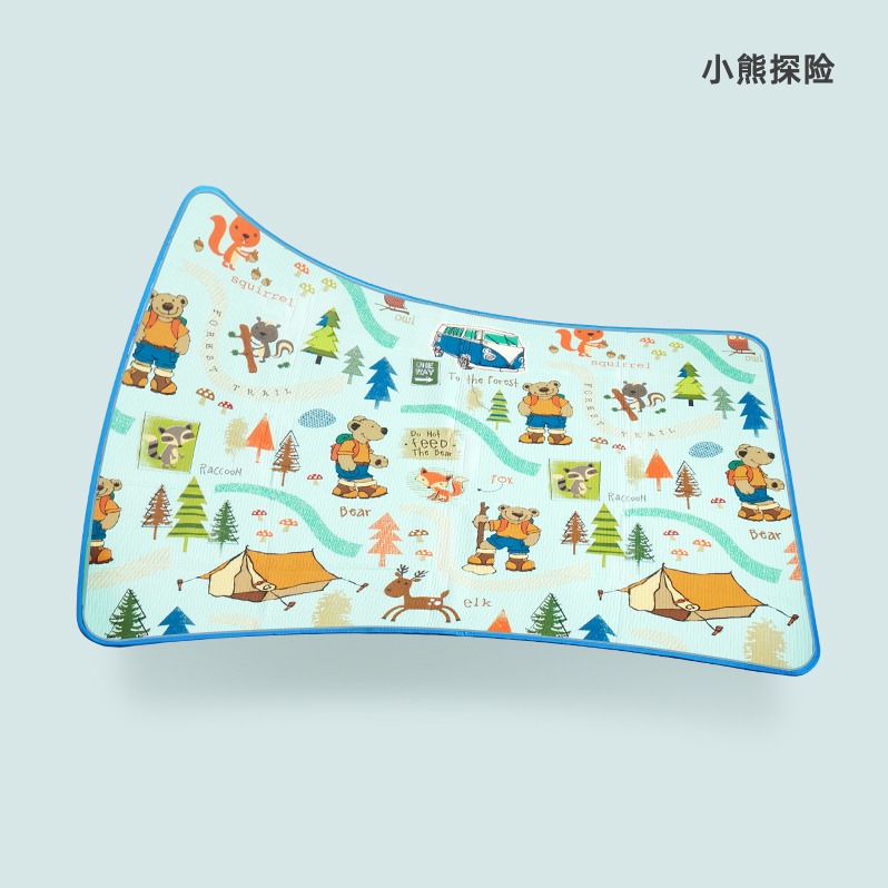 BABYGO 野餐垫小熊探险 200*160*0.5cm