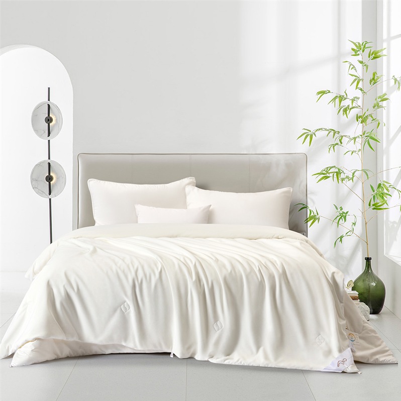 每周秒杀.水星家纺臻芯丝语 蚕丝羊毛子母被(子被200*230cm，母被200*230cm)