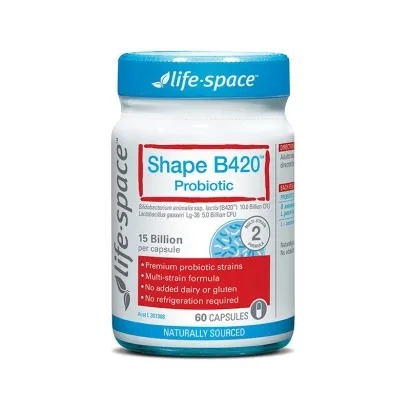 10月内购  澳洲life space益倍适 塑身B420益生菌胶囊调理肠胃60粒 香港直邮