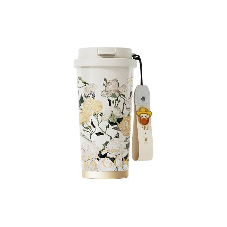 每周秒杀.GERMxTHEMET致敬梵高系列闪耀咖啡杯500ml玫瑰