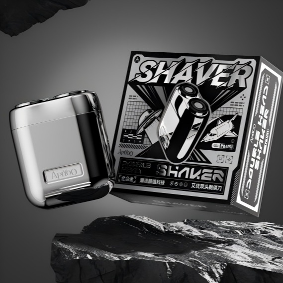 每周秒杀.Apiyoo艾优双头剃须刀TS-X银色