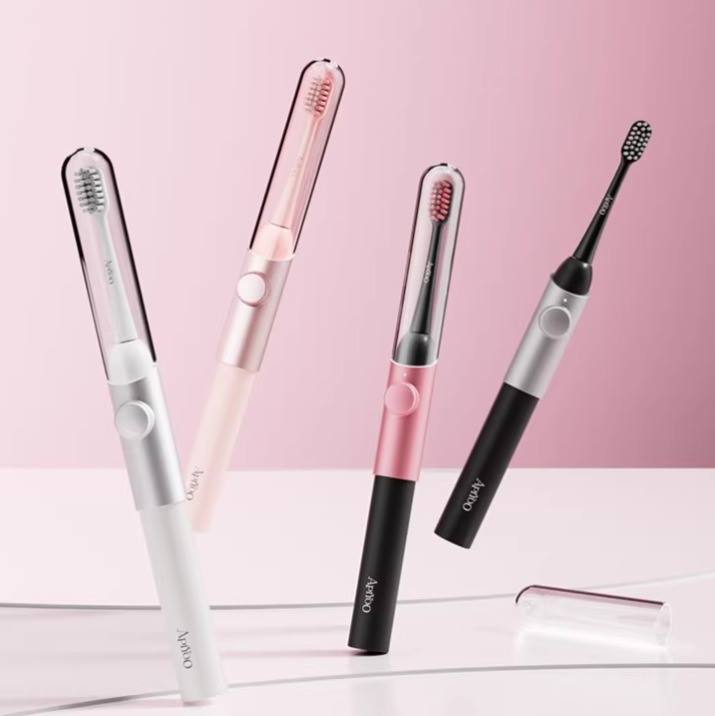 每周秒杀.Apiyoo艾优成人声波电动牙刷 MOX粉 /黑粉/黑银/米兰白（下单备注颜色）