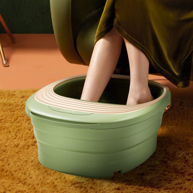 每周秒杀.Apiyoo艾优复古折叠足浴盆Z01复古绿
