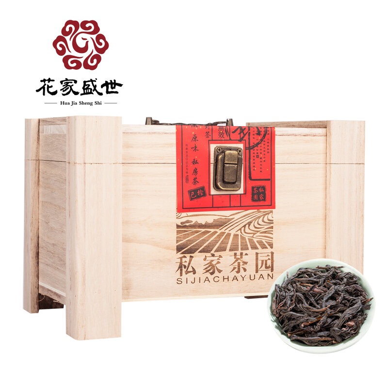 每周秒杀.花家盛世 私家茶园岩茶大红袍250g HJSS-BSJCY-DHP-250 保质期18个月