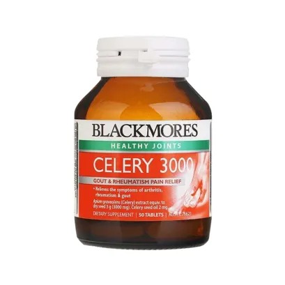 保健品专区.澳洲Blackmores澳佳宝 西芹籽片精华 保护关节健康 50片  香港直邮