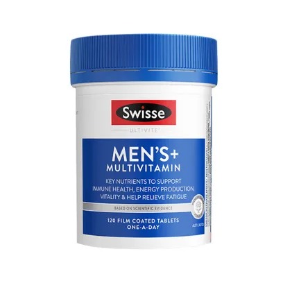 澳洲Swisse 男士复合维生素片 120粒  香港直邮新包装