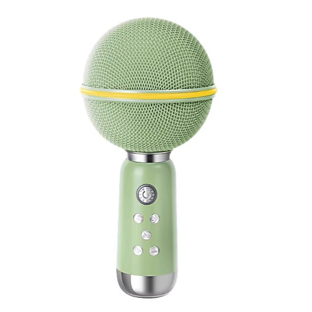 每周秒杀.MW-X3 猫王灵感小行星麦克风 幽邃绿/浩瀚红（下单备注颜色）