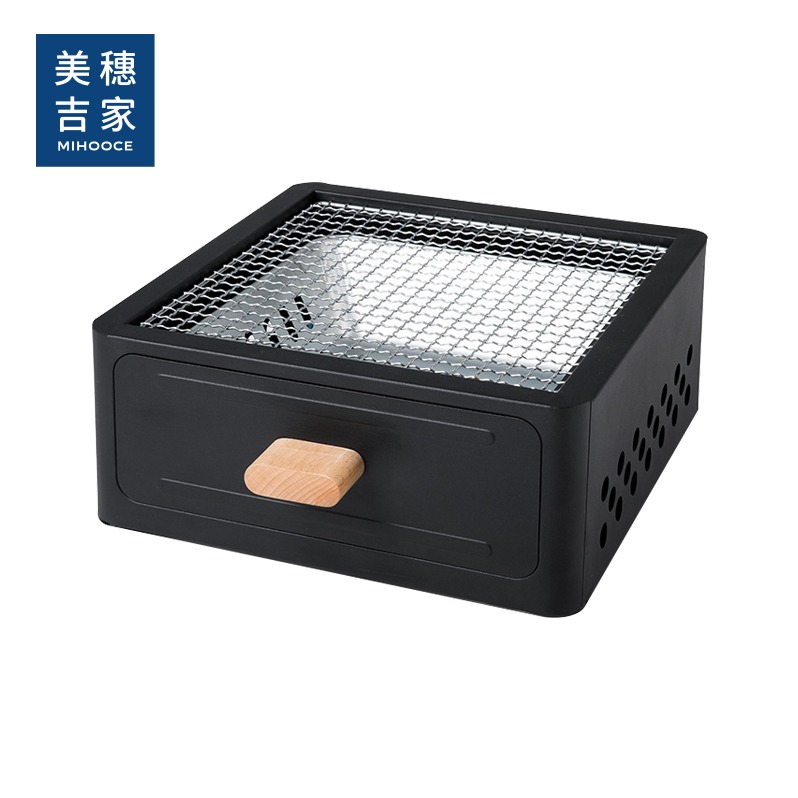 每周秒杀.美穗吉家 抽屉围炉黑色 MIHH-2408111