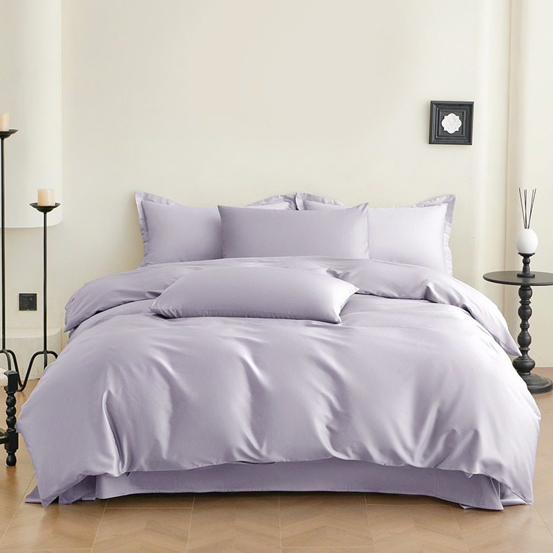 每周秒杀.金丝莉五星级全棉贡缎四件套紫气东来 200*230cm(被套)