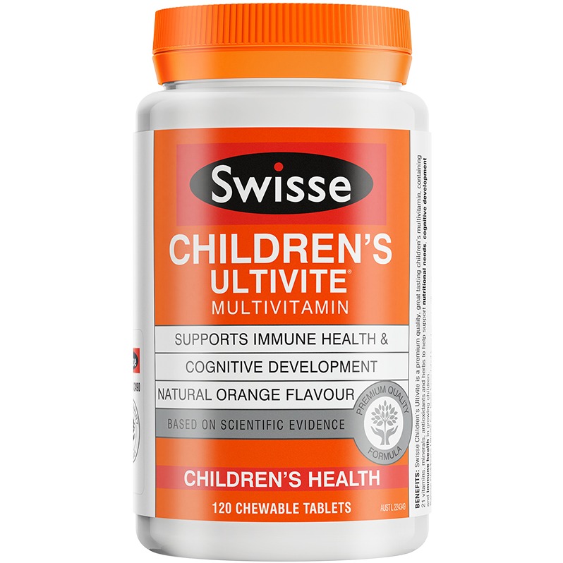 【香港直邮】Swisse 儿童复合维生素120片