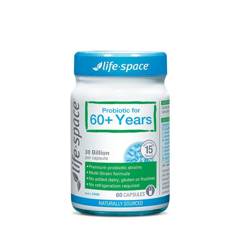 每周秒杀.澳大利亚Life Space老年益生菌胶囊 60粒