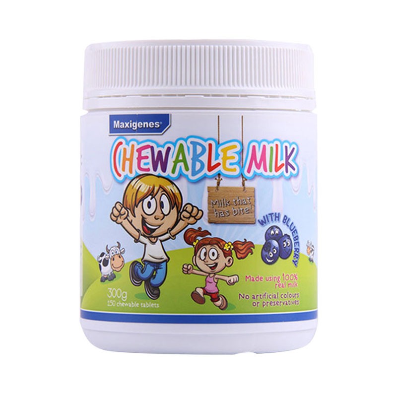 每周秒杀.【香港直邮】Maxigenes美可卓蓝莓味奶片 150粒