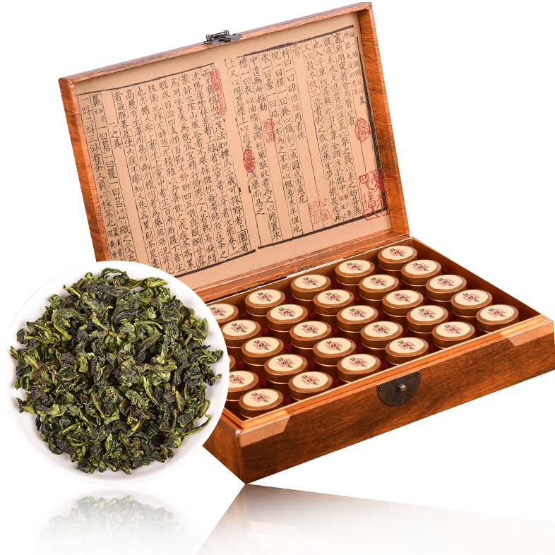 每周秒杀.碧岩韵 茶叶铁观音特级浓香30小罐500g礼盒装