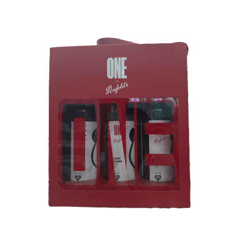 每周秒杀.酒水专区.奔富一号三瓶礼盒装  750ML*3瓶