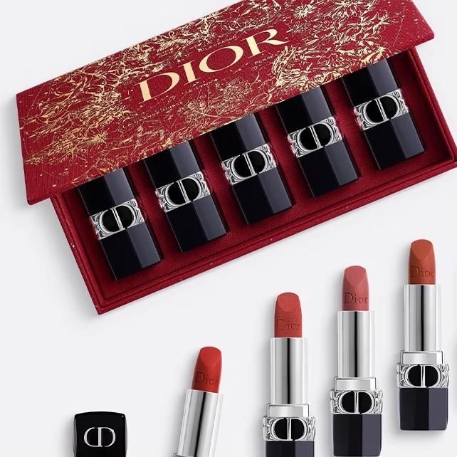 每周秒杀.Dior迪奥迷你口红套盒中样5*1.5g(迷你版)
