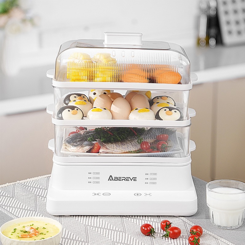 每周秒杀.艾贝丽多功能电蒸锅ABL-ZG247