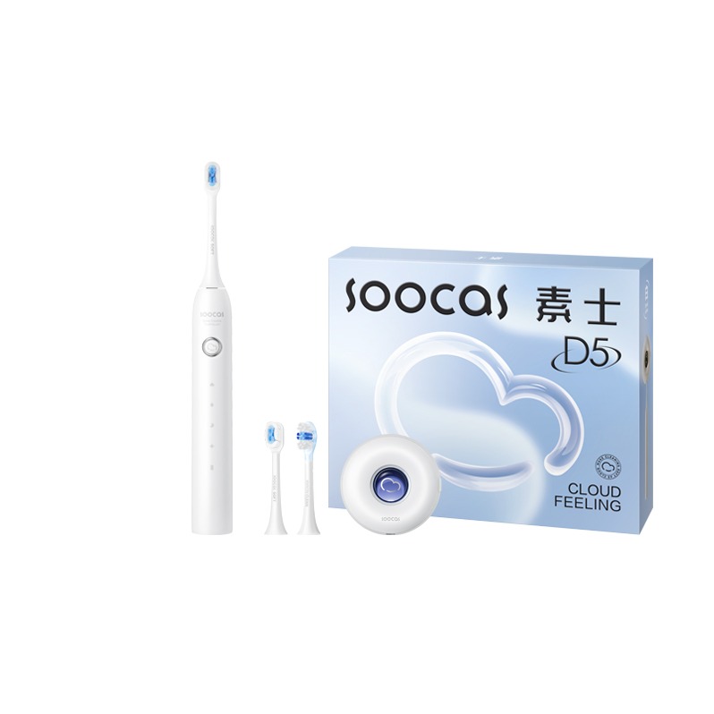 每周秒杀.素士净宠声波电动牙刷 D5 白色