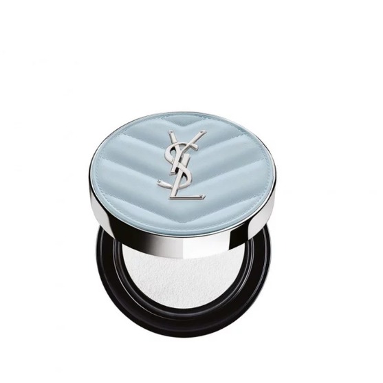 每周秒杀.新店一般贸易圣罗兰YSL 恒久无瑕柔雾定妆轻垫液（定妆冰气垫）14g